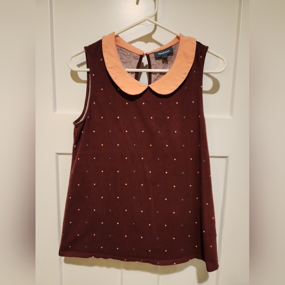Modcloth peter pan collar top